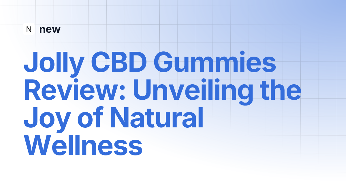jollycbdgummies.gitbook.io
